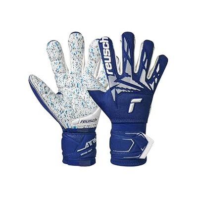 Reusch Professionele keepershandschoenen voor mannen en volwassenen, sterke grip, 4 mm professioneel kleefschuim, Attrakt Freegel Fusion Goaliator Reusch Professionele keepershandschoenen voor mannen en volwassenen, sterke grip, 4 mm professioneel kleefschuim, Attrakt Freegel Fusion Goaliator
