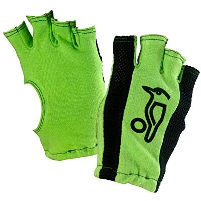 KOOKABURRA Gewone Fingerless Cricket Batting Inner Groen/Zwart, Heren KOOKABURRA Gewone Fingerless Cricket Batting Inner Groen/Zwart, Heren