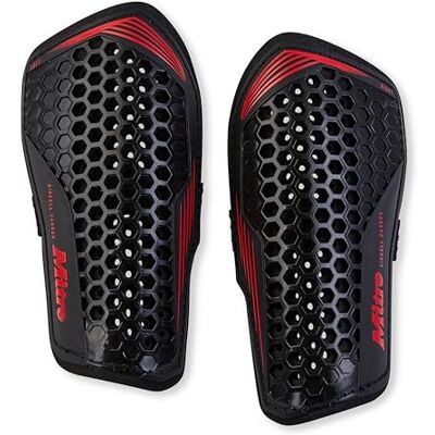 Mitre Unisex-Adult Aircell Carbon Slip Scheenbeschermers Mitre Unisex-Adult Aircell Carbon Slip Scheenbeschermers