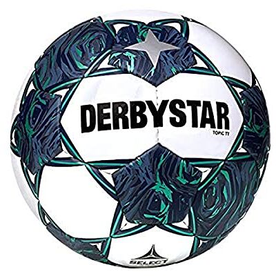 Derbystar Topic TT v21, wit grijs groen, 5, voetbal Derbystar Topic TT v21, wit grijs groen, 5, voetbal