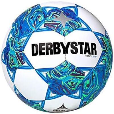 Derbystar Topic Light, wit blauw groen 4 Derbystar Topic Light, wit blauw groen 4