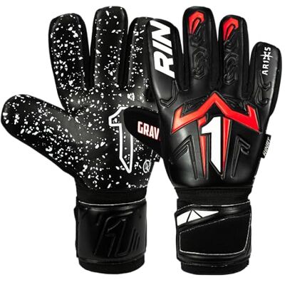 Rinat Aries X Gravity Keepershandschoenen, volwassenen, zwart, maat 8 Rinat Aries X Gravity Keepershandschoenen, volwassenen, zwart, maat 8
