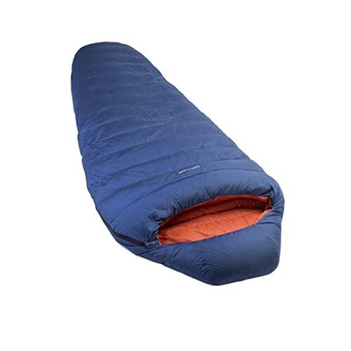 LOWLAND OUTDOOR ® Donzen mummy slaapzak KIBO -5-1195 gr 225x80 cm -5°C