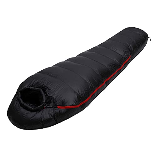 ZJIEDB 4 Seasons Camping Ganzendons Slaapzak, Donzen Slaapzak, Soft Touch, Compressie Stuff Sack