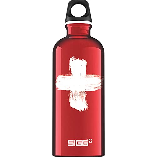 SIGG Traveller Drinkfles (0,6 l), vrij van schadelijke stoffen en lekvrije drinkfles, vederlichte drinkfles van aluminium