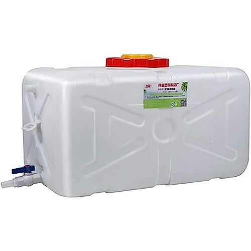 TINGMIAN Outdoor watertank met kraan dikke plastic wateropslagcontainer draagbare huishoudelijke wateropslag emmer camping wateropslagtank (kleur: 300L)