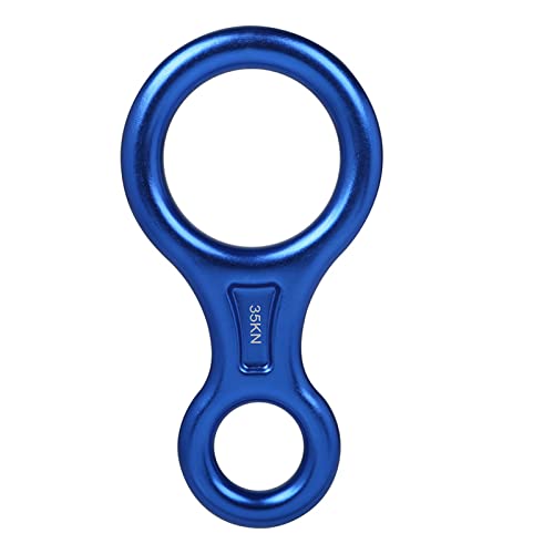 Shanrya Klimringen Figuur 8 Neerwaartse Spanning voor 35KN Zipline (Blauw)