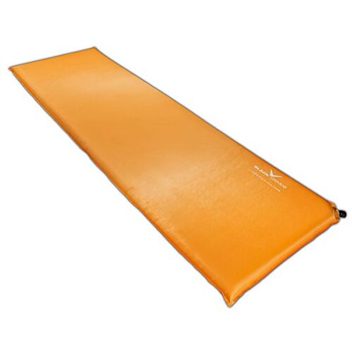 Black Crevice Zelfopblaasbare luchtmatras, oranje, 10 cm