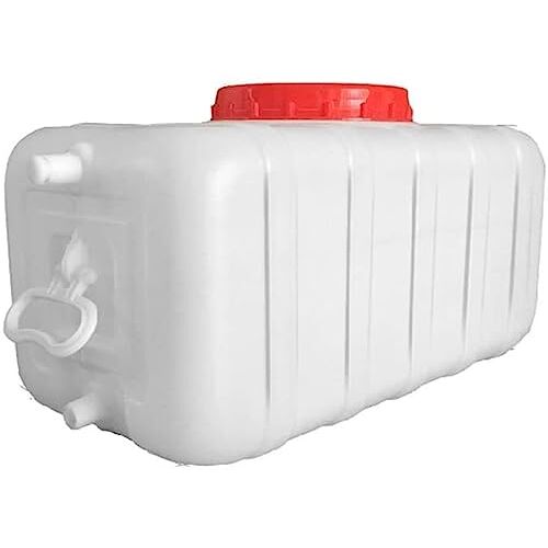 TINGMIAN Dikke plastic wateropslagtank 50L/100L/150L/200L Noodwateropslag Camping Watertank Camping & Wandelen Wateropslagtank Emmer Regenwater Collectie Tank (Maat: 200L)