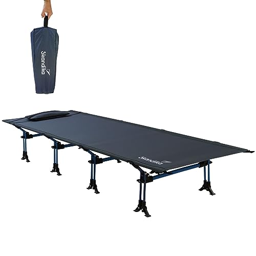 skandika Tieva Kampeerbed Opvouwbaar Robuust tot 200 kg 190 x 64 cm