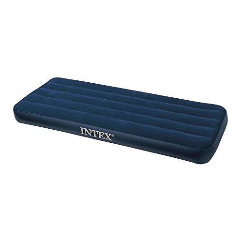 Intex Luchtbed Eenpersoons velours 193 x 76 cm