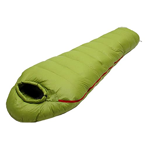 ZJIEDB 4 Seasons Camping Ganzendons Slaapzak, Donzen Slaapzak, Soft Touch, Compressie Stuff Sack