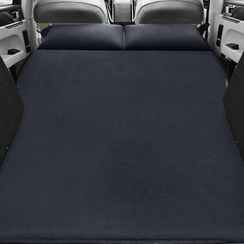 FFOCUS Auto Opblaasbare Luchtmatras voor VW Jetta VA3 VS5 VS7 ID3 ID4 ID6,Opblaasbare Auto Bed Verdikte Opblaasbare Bed Outdoor Reizen Camping Slaapmatje,C/Black