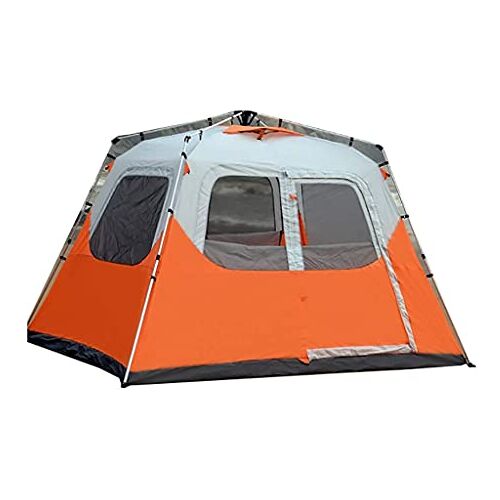 VejiA Outdoor kampeertent 4-persoons Instant Tent Automatische meerpersoons dubbeldekstent 5-8 personen kamperen grote buitentent