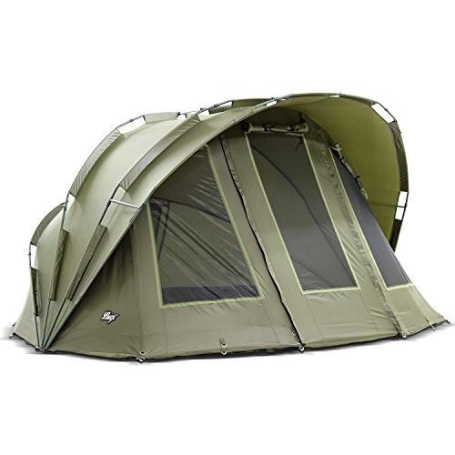 Lucx ® Bobcat Vistent voor 2 personen, bivvy karpertent, 2 personen, visserstent