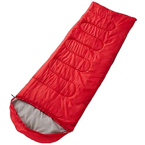 Lavendre Slaapzak warme en dikke slaapzakken Volwassen outdoor warme en comfortabele slaapzakken (rood 700g)