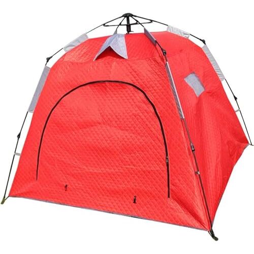 VejiA -tenten Automatische ijsvistent Wintervistent Verhoog dikker katoenen tenten Outdoor Camping Winddichte warme tent