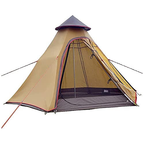 VejiA Waterdichte Camping Piramide Tipi Tent Volwassen Tipi Tent Waterdichte Dubbele Lagen Indiase Tent Yurt Tent Tower Post Bell Tent voor Outdoor F