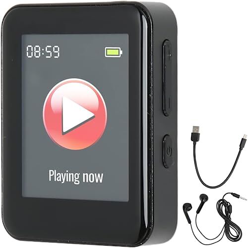 Rawrr 8 GB digitale voicerecorder, audio-opname-apparaat, voicerecorder, MP3-geluidsopname, audio-recorder, digitale voicerecorder, dicteerapparaat, met weergave
