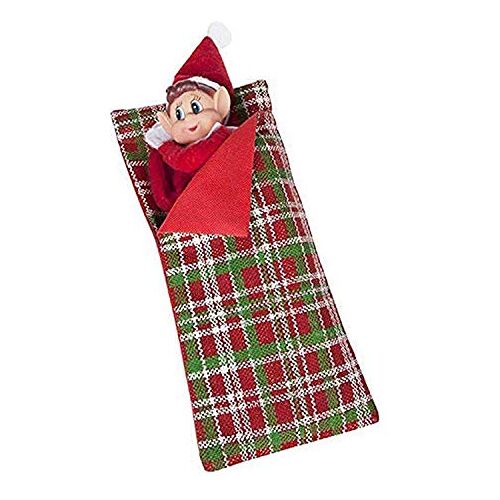 Hoolaroo VIP Elf Slaapzak met Kussen VIP Elf Voor Kerst Accessoire