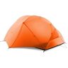 CCAFRET Kampeertent Camping Tent Ultralight Tents Tenda Tente Barraca De Acampamento (Color : 210T Orange 3 season)