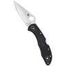 Spyderco Delica 4 Spyder randvouwmes, zwart