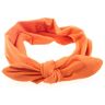 KAEHA SUN-074-01 1 x haarband, klassiek, elastisch, voor dames, oranje