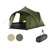 Canyon Black Knob 10 Groepstent in tipi-stijl voor 10 personen, familietent, groepstent, piramidetent, tipi-tent, Capulet Olive (groen)