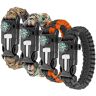 Ember Rock Survivalarmband kit, set van 4 voor outdoor, survival, survivalkit, outdoor, armband, survivalarmband, paracord-armband, heren, survivalarmband, vuursteen, kompas, voor outdooractiviteiten