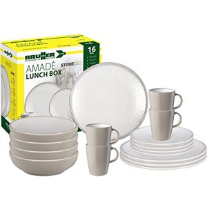 Brunner Amade Melamine Servieset - 16 Stuks Brunner Amade Melamine Servieset - 16 Stuks