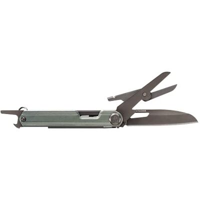 Gerber Zakmes met 4 functies, Multitool met glad lemmet ArmBar Slim Cut, Staalgroen, Roestvrij staal/aluminium, 30-001727 Gerber Zakmes met 4 functies, Multitool met glad lemmet ArmBar Slim Cut, Staalgroen, Roestvrij staal/aluminium, 30-001727