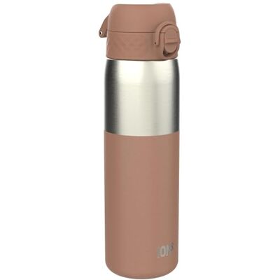Ion8 Lichtgewicht Stalen Kinderwaterfles, 400 ml/13 oz, Zonder Isolatie, Lekvrij, Makkelijk te Openen, Veilige Vergrendeling, Vaatwasserbestendig, Flipdop, Draaggreep, Half Gesneden Mocha Mousse Ion8 Lichtgewicht Stalen Kinderwaterfles, 400 ml/13 oz, Zonder Isolatie, Lekvrij, Makkelijk te Openen, Veilige Vergrendeling, Vaatwasserbestendig, Flipdop, Draaggreep, Half Gesneden Mocha Mousse