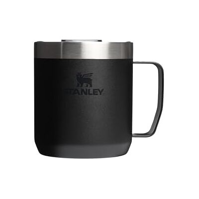 Stanley 1913 Classic Legendary Camp Mug 0.35L Black 2.0 Houdt 1.5 Uur Warm Vacuüm Geïsoleerde Camping Mok BPA-Vrij Vaatwasserbestendig Roestvrijstalen Thermosbeker Stanley 1913 Classic Legendary Camp Mug 0.35L Black 2.0 Houdt 1.5 Uur Warm Vacuüm Geïsoleerde Camping Mok BPA-Vrij Vaatwasserbestendig Roestvrijstalen Thermosbeker