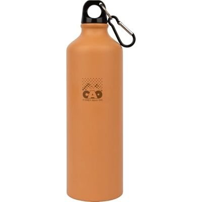 Cao Drinkfles "ART" 0,75 liter van aluminium kleur roest hoogte 25 cm diameter Ø 7,3 cm Cao Drinkfles "ART" 0,75 liter van aluminium kleur roest hoogte 25 cm diameter Ø 7,3 cm
