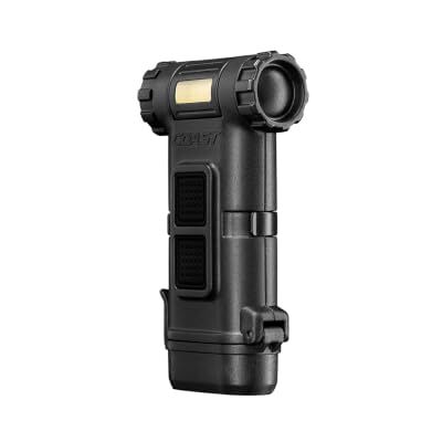 Coast HX4 80 Lumen Dual Color (Wit & Rood) Magnetische LED Clip Licht met Beam Rotatie, zwart Coast HX4 80 Lumen Dual Color (Wit & Rood) Magnetische LED Clip Licht met Beam Rotatie, zwart