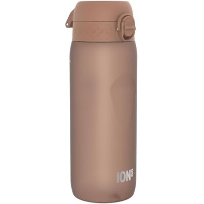 Ion8 Sportdrinkfles, lekvrij, 750 ml (24 oz), Mocha Mousse Makkelijk te openen, Veilige sluiting, Vaatwasserbestendig, Flipcover, Draaggreep, Soft Touch Contoured Grip, Geurvrij Ion8 Sportdrinkfles, lekvrij, 750 ml (24 oz), Mocha Mousse Makkelijk te openen, Veilige sluiting, Vaatwasserbestendig, Flipcover, Draaggreep, Soft Touch Contoured Grip, Geurvrij