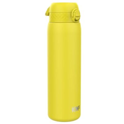 Ion8 Waterfles - 1200ml - RVS - Geel - Waterfles Ion8 Waterfles - 1200ml - RVS - Geel - Waterfles