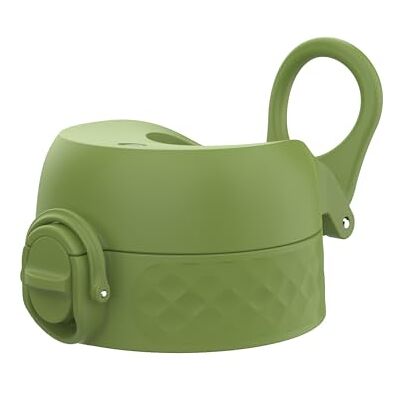 Ion8 Lekvrij OneTouch vervangdeksel, Groot, Kakigroen Lekvrij, Makkelijk te openen, Veilige sluiting, Vaatwasserbestendig, Hygiënische flipcover, Makkelijk schoon te maken Ion8 Lekvrij OneTouch vervangdeksel, Groot, Kakigroen Lekvrij, Makkelijk te openen, Veilige sluiting, Vaatwasserbestendig, Hygiënische flipcover, Makkelijk schoon te maken