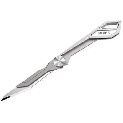 Nitecore NTK05 Ultra Tiny Titanium Sleutelhanger, zwart Nitecore NTK05 Ultra Tiny Titanium Sleutelhanger, zwart