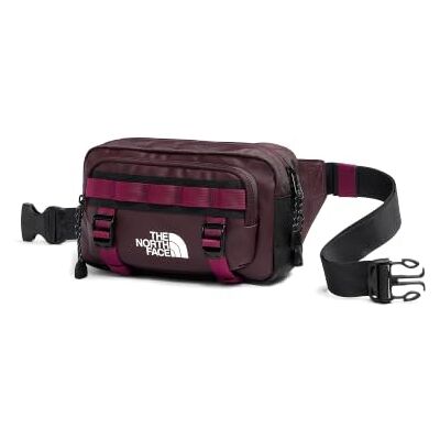 THE NORTH FACE Uniseks Base Camp 3,8L Heuptasje Deep Burgundy/Tnf Black THE NORTH FACE Uniseks Base Camp 3,8L Heuptasje Deep Burgundy/Tnf Black