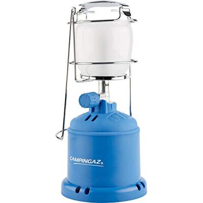 CAMPINGAZ 2000010189 gaslamp Camping 206, blauw, maat L CAMPINGAZ 2000010189 gaslamp Camping 206, blauw, maat L