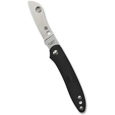 Spyderco Unisex – volwassenen, outdoormes, lengte lemmet: 5,08 cm, roadie, zwart, één maat, C189PBK Spyderco Unisex – volwassenen, outdoormes, lengte lemmet: 5,08 cm, roadie, zwart, één maat, C189PBK