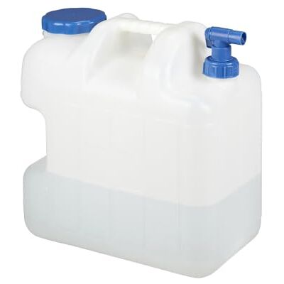 Relaxdays 25 l water jerrycan, kraantje, voor drinkwater, BPA-vrij, camping, auto, wit Relaxdays 25 l water jerrycan, kraantje, voor drinkwater, BPA-vrij, camping, auto, wit