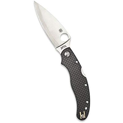 Spyderco , Caly 35 Lockback, zakmes, lemmet: 8,6 cm, klapmes, zakclip, zwart Spyderco , Caly 35 Lockback, zakmes, lemmet: 8,6 cm, klapmes, zakclip, zwart
