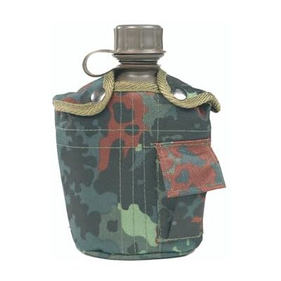 Mil-Tec Uniseks fles voor volwassenen, 14505021, camouflage, eenheidsmaat Mil-Tec Uniseks fles voor volwassenen, 14505021, camouflage, eenheidsmaat