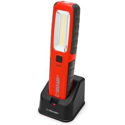 Velamp Fonzie 3-in-1 oplaadbare LED-zaklamp – 500 lumen – COB-hoofdlamp, richtbare zaklamp en UV – dimbaar, met 18650-batterij en USB-kabel inbegrepen Velamp Fonzie 3-in-1 oplaadbare LED-zaklamp – 500 lumen – COB-hoofdlamp, richtbare zaklamp en UV – dimbaar, met 18650-batterij en USB-kabel inbegrepen