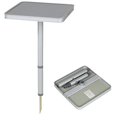 Bo-Camp Campingtafel - Aluminium spits, Compact opbergbaar, Voor oneffen oppervlakken Bo-Camp Campingtafel - Aluminium spits, Compact opbergbaar, Voor oneffen oppervlakken