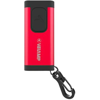 Velamp WILSON: Oplaadbare COB-zaklamp met karabijnhaak. Van aluminium. Gesorteerde kleuren Velamp WILSON: Oplaadbare COB-zaklamp met karabijnhaak. Van aluminium. Gesorteerde kleuren