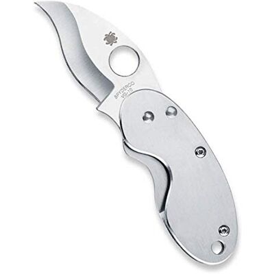 Spyderco Volwassen Roestvrij Stalen Mes Met Rechte Rand Outdoor Cricket Lengte Gesloten: 6,98 cm Type: Framelock, Meerkleurig Spyderco Volwassen Roestvrij Stalen Mes Met Rechte Rand Outdoor Cricket Lengte Gesloten: 6,98 cm Type: Framelock, Meerkleurig