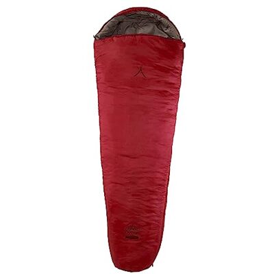 Canyon Unisex – volwassenen 'Kansas 190' slaapzak, rood dahlia, 210x80 cm Canyon Unisex – volwassenen 'Kansas 190' slaapzak, rood dahlia, 210x80 cm